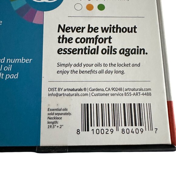 Artnaturals Necklace Silver Tone Aromatherapy Diffuser Tree of Life NWB - Picture 5 of 7